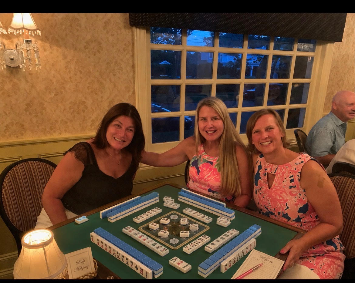 Westfield friends playing mahjong
